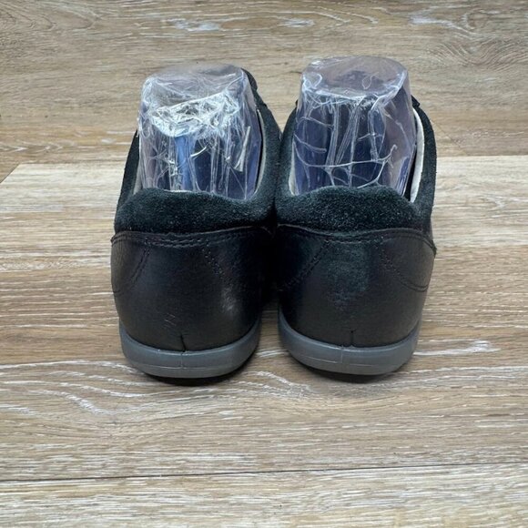 Ecco Cayla Black Leather Lace Up Sneakers Women's Size EU 42 - Picture 3 of 6